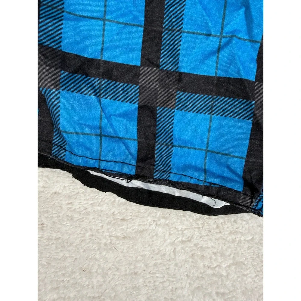 Burnside Board‎ Shorts Mens Medium Multi Color Plaid Gradient y2k Swim Trunks